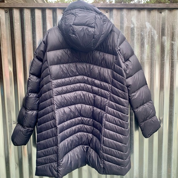 NWT Columbia Women’s Autumn Park Down Mid Jacket w Hood Black Sz 2X Omni-Heat - Picture 7 of 16